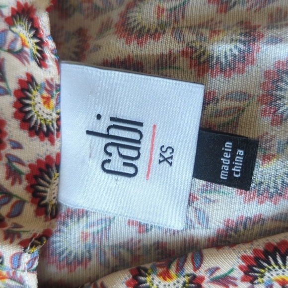 Cabi Poet Multicolor Patterned Women's Jacket - Picture 9 of 10